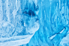 Abstract background of the texture of the ice