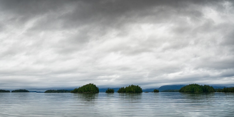 A few of the more than 100 islands in the Broken Group Islands group