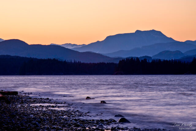 Peaceful Sunset - Quadra Island, BC, Canada