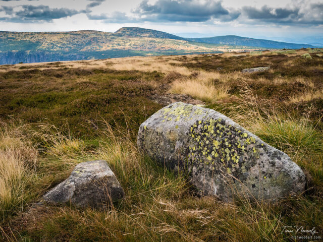 The Giant or Krkonose Mountains in Czechia, Europe