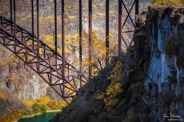 Bridge over the Snake River in Twin Falls, Idaho, USA