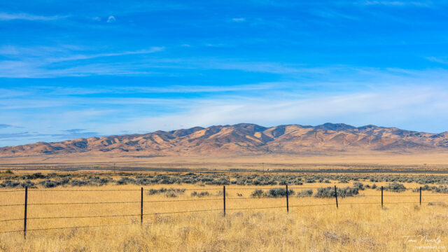 The mountains of northern Nevada, USA