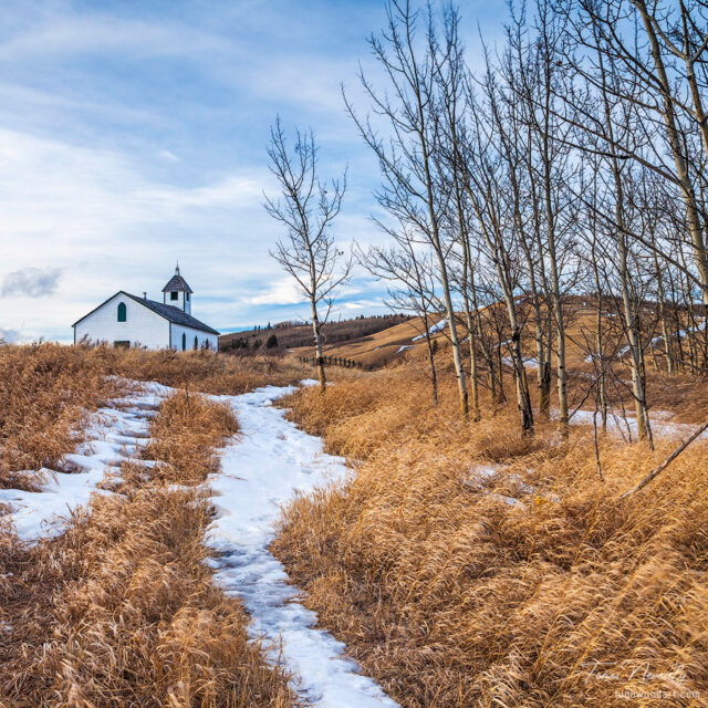 McDougall Memorial United Church, Morleyville Settlement, Alberta, Canada
