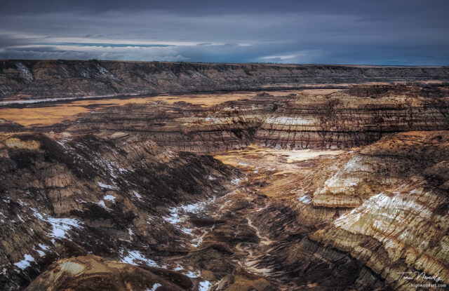 Badlands near Drumheller, Alberta