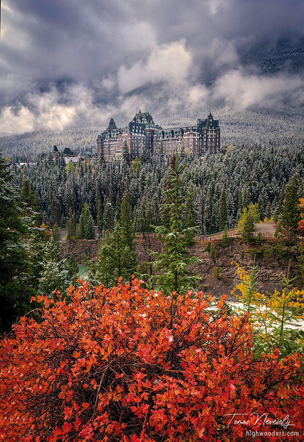 Banff Springs Hotel in Alberta, Canada