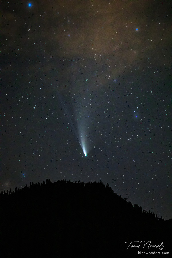 Comet NEOWISE, Kananaskis, Alberta, Canada