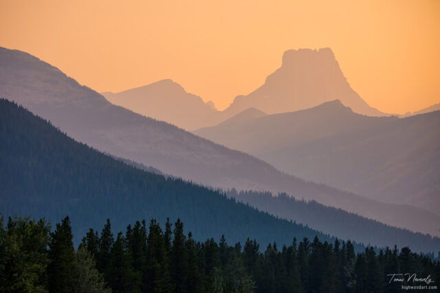 Mountain Landscape, Kananaskis, Alberta, Canada