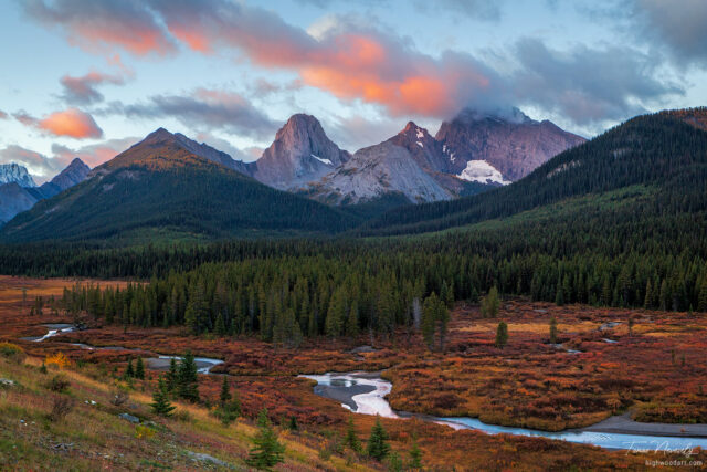 Mountain Landscape, Kananaskis, Alberta, Canada