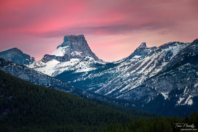 Mount Fortress, Kananaskis, Alberta, Canada