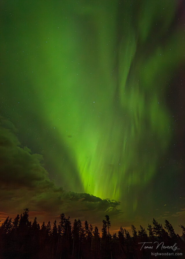 Aurora, Kananaskis, Canada