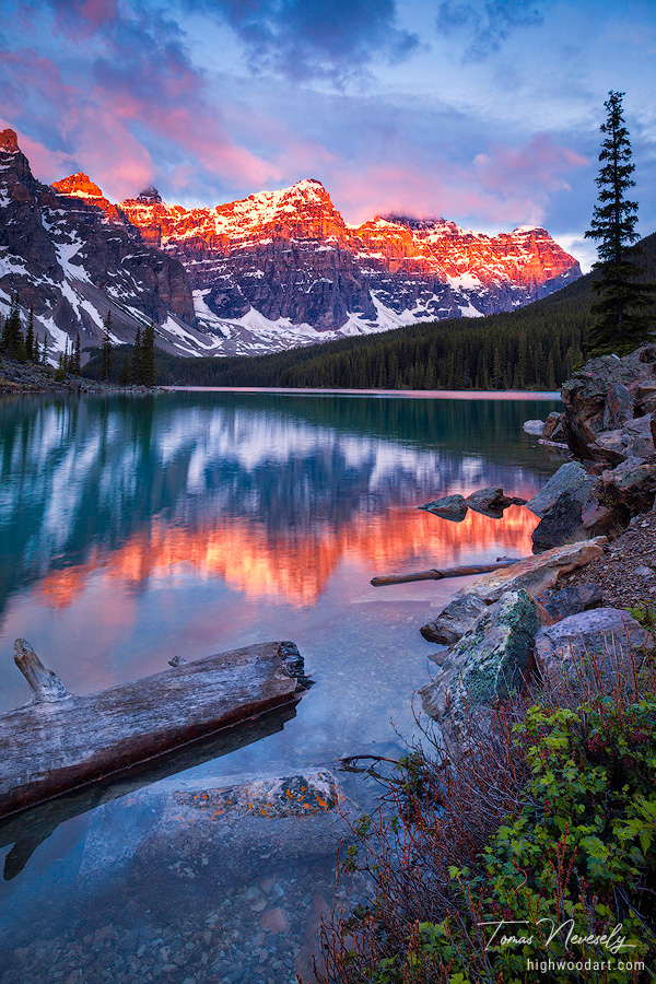 Valley of the Ten Peaks, Banff National Park, Canada