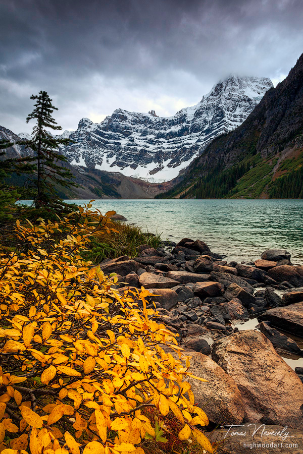 Chephren Lake, Banff National Park, Alberta, Canada
