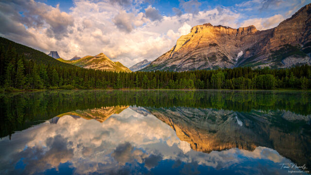 Wedge Pond, Kananaskis, Alberta, Canada