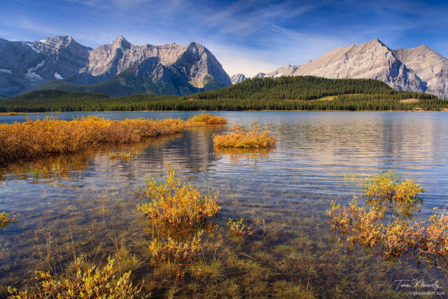 Lower Kananaskis Lake, Alberta, Canada