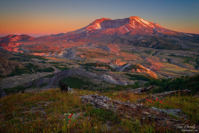 Mount St Hellens, Washington, USA